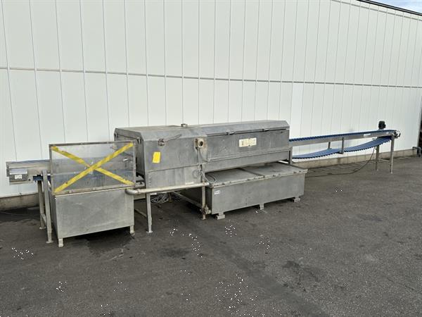 Grote foto peter cox wasmachine voor lente ui met blad en wortelsnijder agrarisch tuinbouw