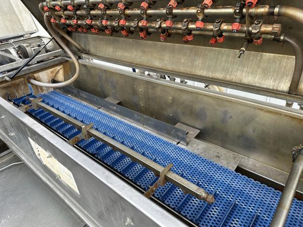 Grote foto peter cox wasmachine voor lente ui met blad en wortelsnijder agrarisch tuinbouw