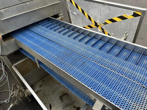 Grote foto peter cox wasmachine voor lente ui met blad en wortelsnijder agrarisch tuinbouw