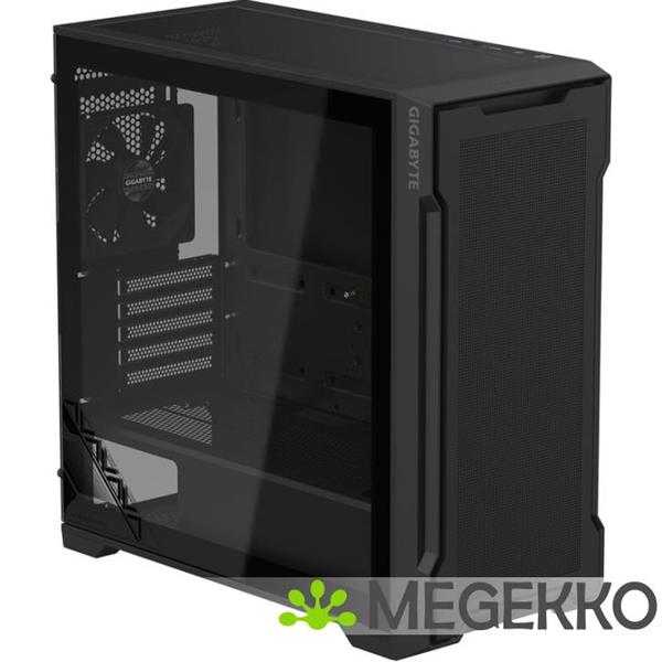 Grote foto gigabyte c102 glass black computers en software behuizingen en kasten