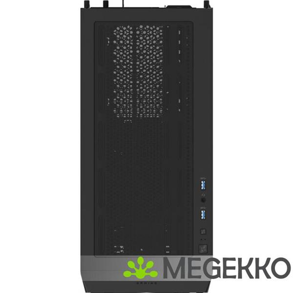 Grote foto gigabyte c102 glass black computers en software behuizingen en kasten