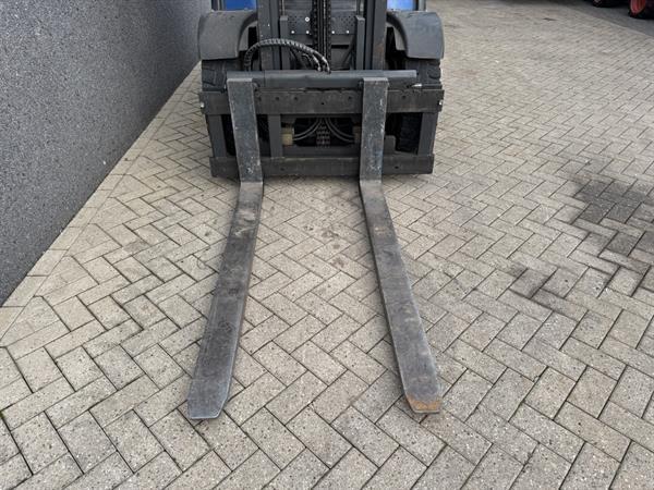 Grote foto linde h45t duplo 400 freelift sideshift 4e functie lpg 2005 agrarisch heftrucks