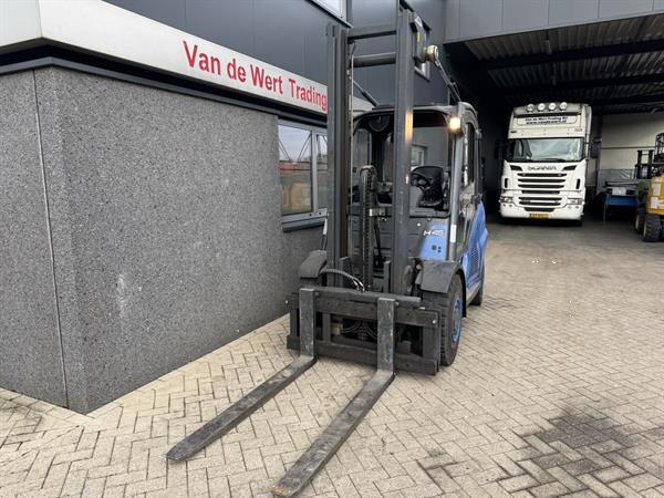 Grote foto linde h45t duplo 400 freelift sideshift 4e functie lpg 2005 agrarisch heftrucks