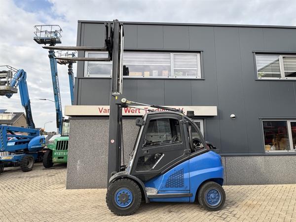 Grote foto linde h45t duplo 400 freelift sideshift 4e functie lpg 2005 agrarisch heftrucks