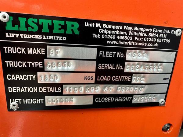 Grote foto vs 22451 lpg triplex heftruck bt 5510mm sideshift agrarisch heftrucks