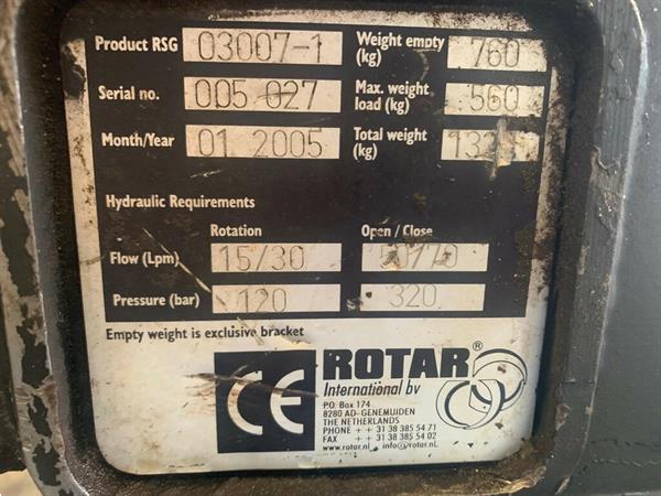 Grote foto rotar sorteergrijper agrarisch algemeen