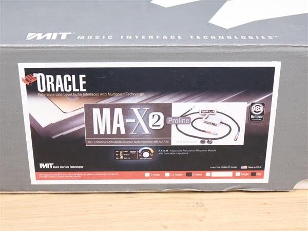 Grote foto mit cables oracle ma x rev.2 proline highend audio interconnects xlr 2 0 metre audio tv en foto onderdelen en accessoires