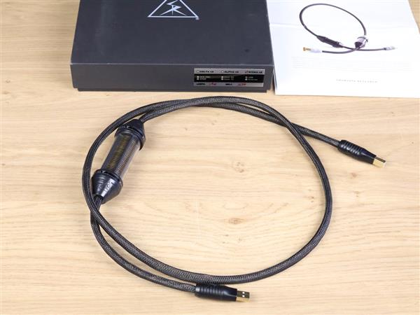 Grote foto shunyata research sigma v2 highend digital audio usb cable 1 5 metre audio tv en foto onderdelen en accessoires