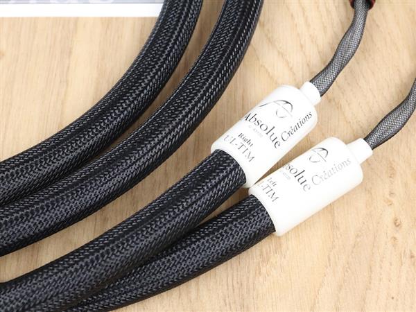 Grote foto absolue creations ul tim highend audio interconnects rca 1 6 metre audio tv en foto onderdelen en accessoires