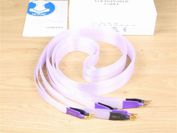 Grote foto nordost norse frey 2 highend audio speaker cables 2 0 metre audio tv en foto onderdelen en accessoires