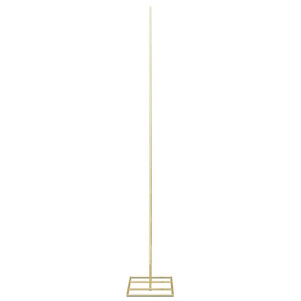 Grote foto vidaxl metalen kerstboom met standaard goud 150 cm poedergecoat staal diversen overige diversen