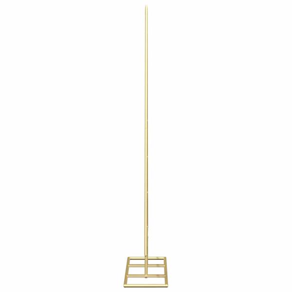 Grote foto vidaxl metalen kerstboom met standaard goud 90 cm poedergecoat staal diversen overige diversen