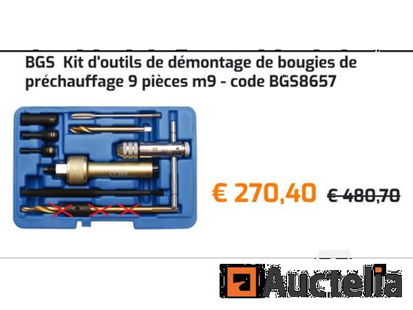 Grote foto m9 bgs 8657 bougie demontage gereedschapsset doe het zelf en verbouw gereedschappen en machines