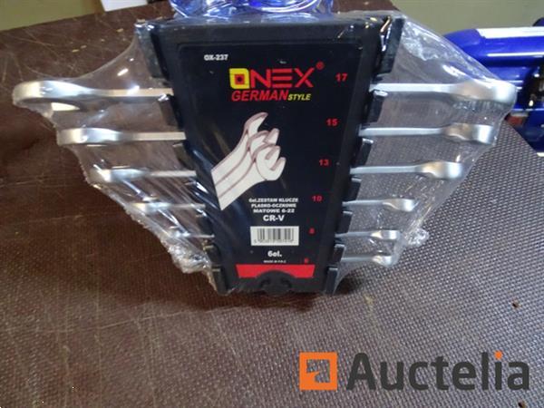 Grote foto set van 6 onex ox 237 ringsteeksleutels doe het zelf en verbouw gereedschappen en machines