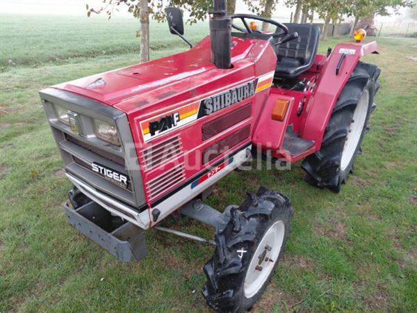 Grote foto shibaura p21f 4x4 agrarisch tractoren
