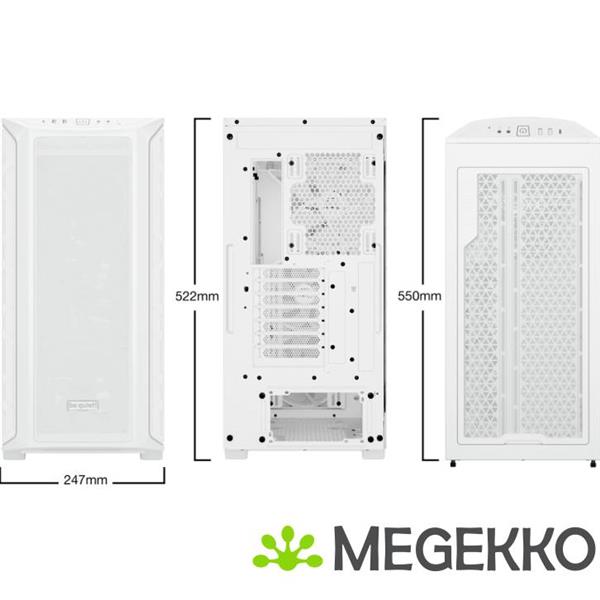 Grote foto be quiet shadow base 800 fx white computers en software behuizingen en kasten