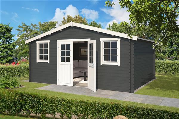 Grote foto blokhut udo 480x300 vuren tuin en terras tuinhuisjes en blokhutten