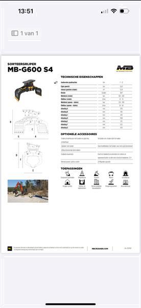 Grote foto nieuwe mb g600 sorteerknijper doe het zelf en verbouw aanbouwdelen