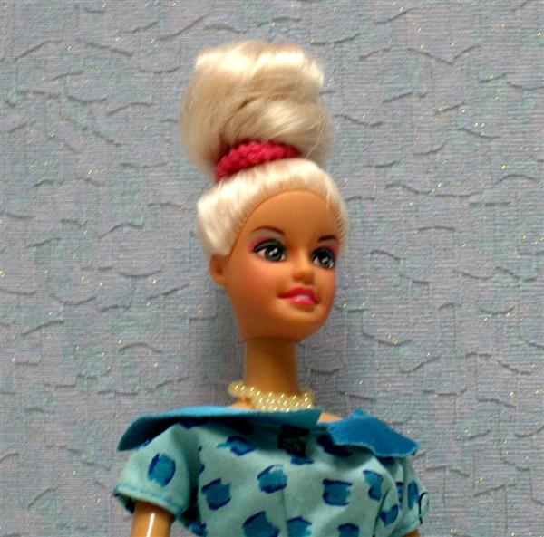 Grote foto barbie wedding bouquet flower girl 2006 pop229 kinderen en baby poppen