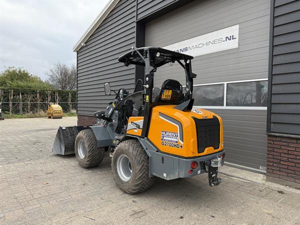 Grote foto giant g2700 hd minishovel kniklader demo 2025 50 uur agrarisch shovels