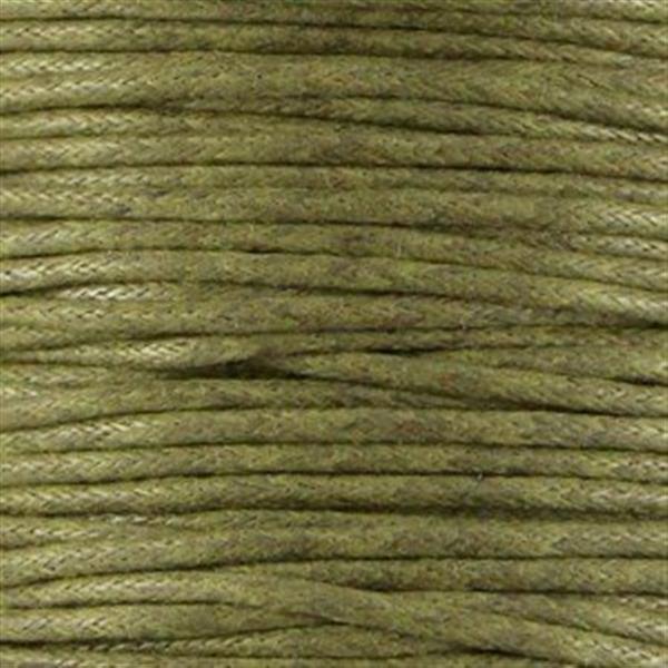 Grote foto waxkoord 1.5 mm groen army green 1 2 mtr. sieraden tassen en uiterlijk kettingen
