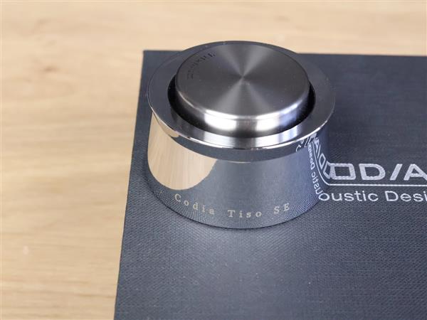 Grote foto codia acoustics tiso se highend audio tuning feet 2 sets of 3 available audio tv en foto algemeen