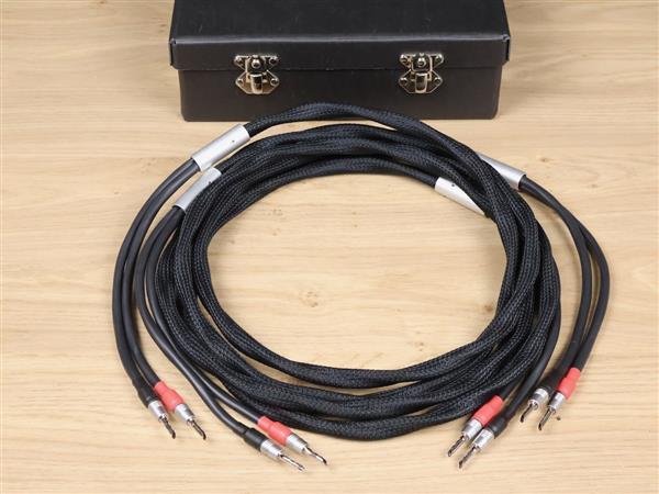 Grote foto dyrholm phoenix highend audio speaker cables 2 5 metre audio tv en foto onderdelen en accessoires