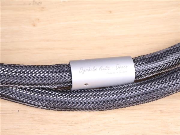 Grote foto dyrholm draco highend audio power cable 1 8 metre audio tv en foto onderdelen en accessoires