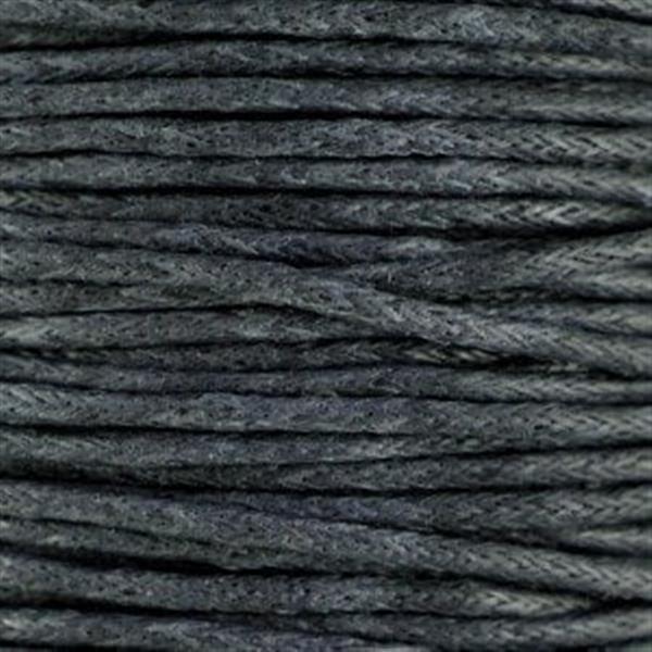 Grote foto waxkoord 1.5 mm grijs grey 1 2 mtr. kleding dames sieraden