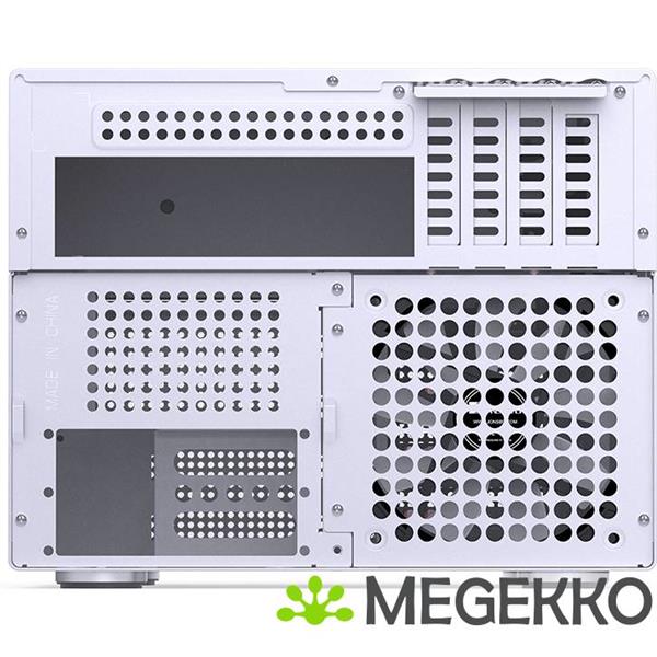 Grote foto jonsbo n4 white computers en software behuizingen en kasten