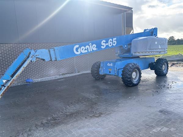 Grote foto hoogwerker telescoophoogwerker genie s65 doe het zelf en verbouw hoogwerkers