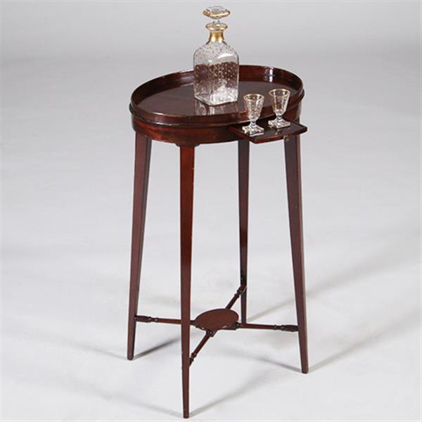 Grote foto 18e eeuws kraantjeskan tafeltje als wijntafeltje k zeer geschikt no.342075 antiek en kunst stoelen en banken