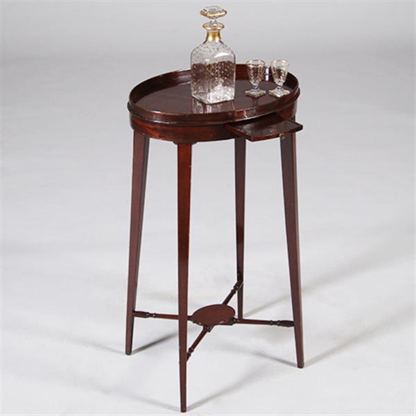 Grote foto 18e eeuws kraantjeskan tafeltje als wijntafeltje k zeer geschikt no.342075 antiek en kunst stoelen en banken