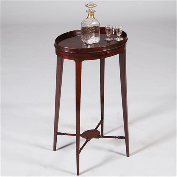 Grote foto 18e eeuws kraantjeskan tafeltje als wijntafeltje k zeer geschikt no.342075 antiek en kunst stoelen en banken