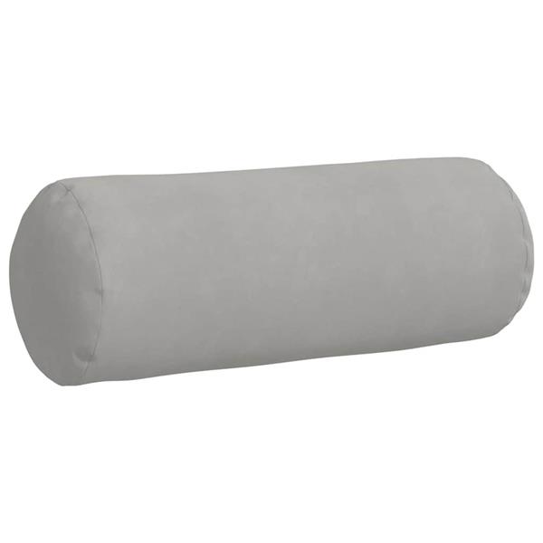 Grote foto vidaxl bolster kussens 2 pcs lichtgrijs 25 x 70 cm microvezel stof huis en inrichting woningdecoratie