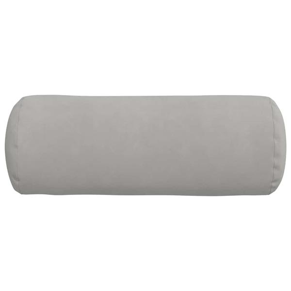 Grote foto vidaxl bolster kussens 2 pcs lichtgrijs 25 x 70 cm microvezel stof huis en inrichting woningdecoratie