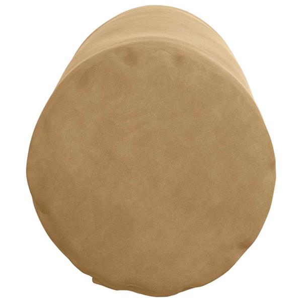 Grote foto vidaxl bolster kussens 2 pcs bruin 25 x 70 cm katoen stof huis en inrichting woningdecoratie