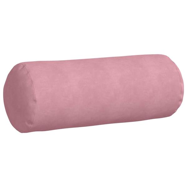 Grote foto vidaxl bolster kussens 2 pcs roze 25 x 70 cm katoen stof huis en inrichting woningdecoratie