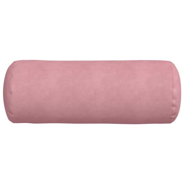 Grote foto vidaxl bolster kussens 2 pcs roze 25 x 70 cm katoen stof huis en inrichting woningdecoratie