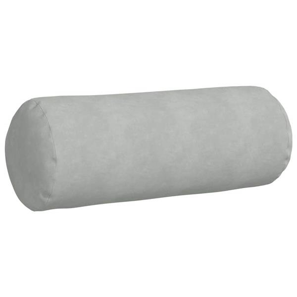 Grote foto vidaxl bolster kussens 2 pcs lichtgrijs 25 x 70 cm katoen stof huis en inrichting woningdecoratie
