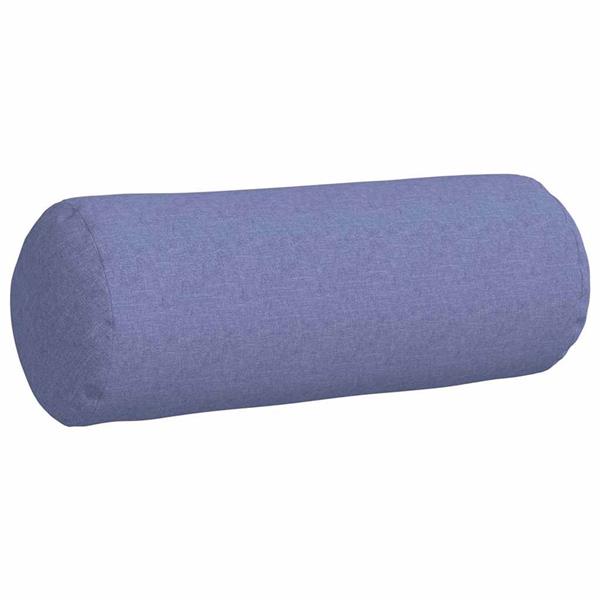 Grote foto vidaxl bolster kussens 2 pcs jeans blauw 25 x 70 cm stof huis en inrichting woningdecoratie