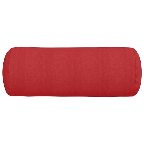 Grote foto vidaxl bolster kussens 2 pcs rood 25 x 70 cm stof huis en inrichting woningdecoratie