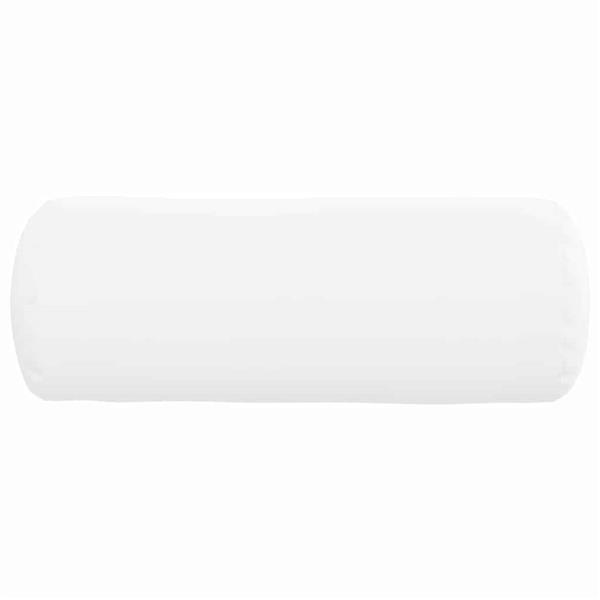 Grote foto vidaxl bolster kussens 2 pcs wit 25 x 70 cm stof huis en inrichting woningdecoratie
