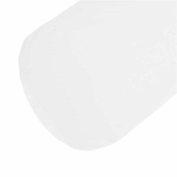 Grote foto vidaxl bolster kussens 2 pcs wit 25 x 70 cm stof huis en inrichting woningdecoratie