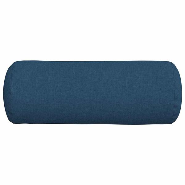 Grote foto vidaxl bolster kussens 2 pcs blauw 25 x 70 cm stof huis en inrichting woningdecoratie