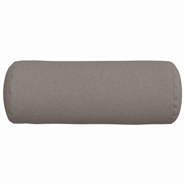 Grote foto vidaxl bolster kussens 2 pcs taupe 25 x 70 cm stof huis en inrichting woningdecoratie