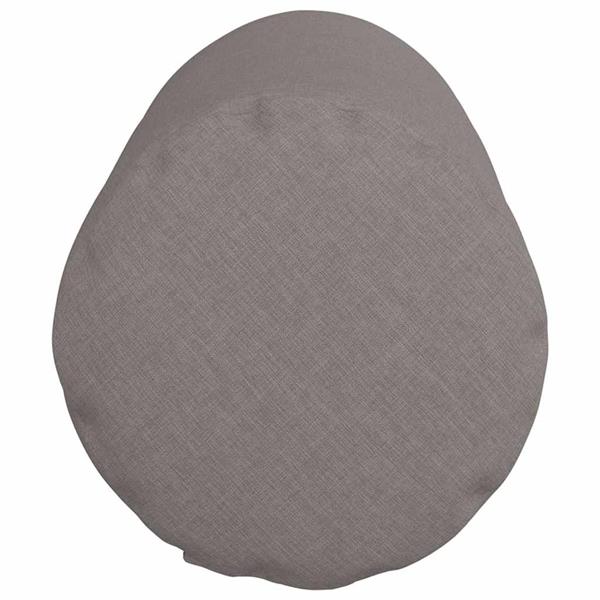 Grote foto vidaxl bolster kussens 2 pcs taupe 25 x 70 cm stof huis en inrichting woningdecoratie