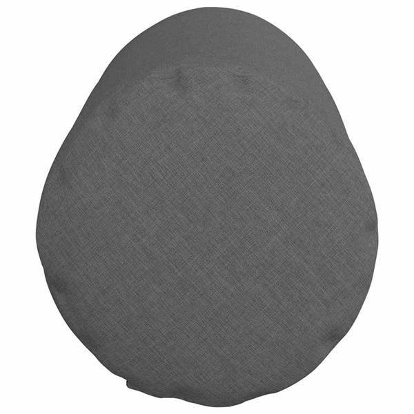 Grote foto vidaxl bolster kussens 2 pcs donkergrijs 25 x 70 cm stof huis en inrichting woningdecoratie
