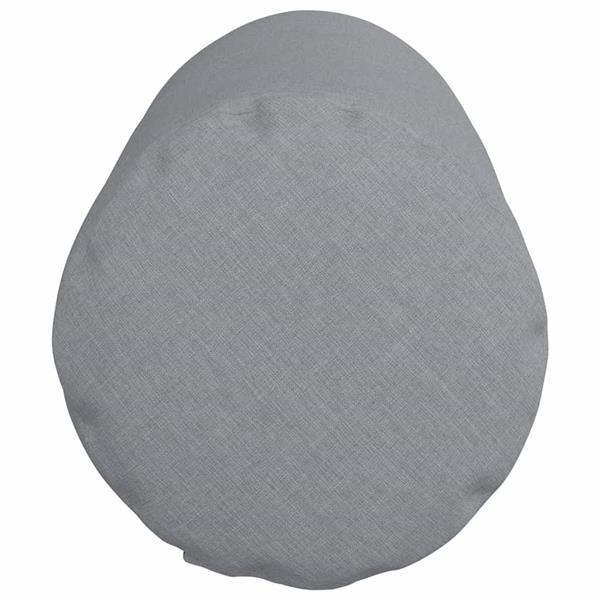 Grote foto vidaxl bolster kussens 2 pcs lichtgrijs 25 x 70 cm stof huis en inrichting woningdecoratie