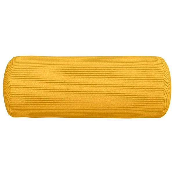 Grote foto vidaxl bolster kussens 2 pcs lichtgeel 15 x 40 cm katoen stof huis en inrichting woningdecoratie